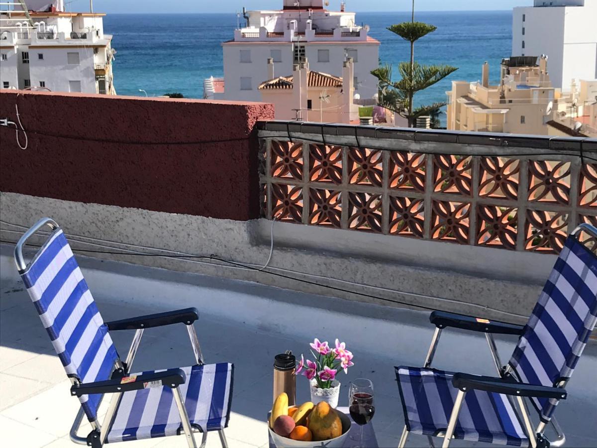 Mini Penthouse Close To Beach With Nice Seaviews Nerja Eksteriør bilde